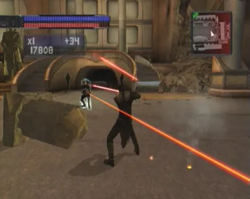 Star Wars - The Force Unleashed screen shot game playing